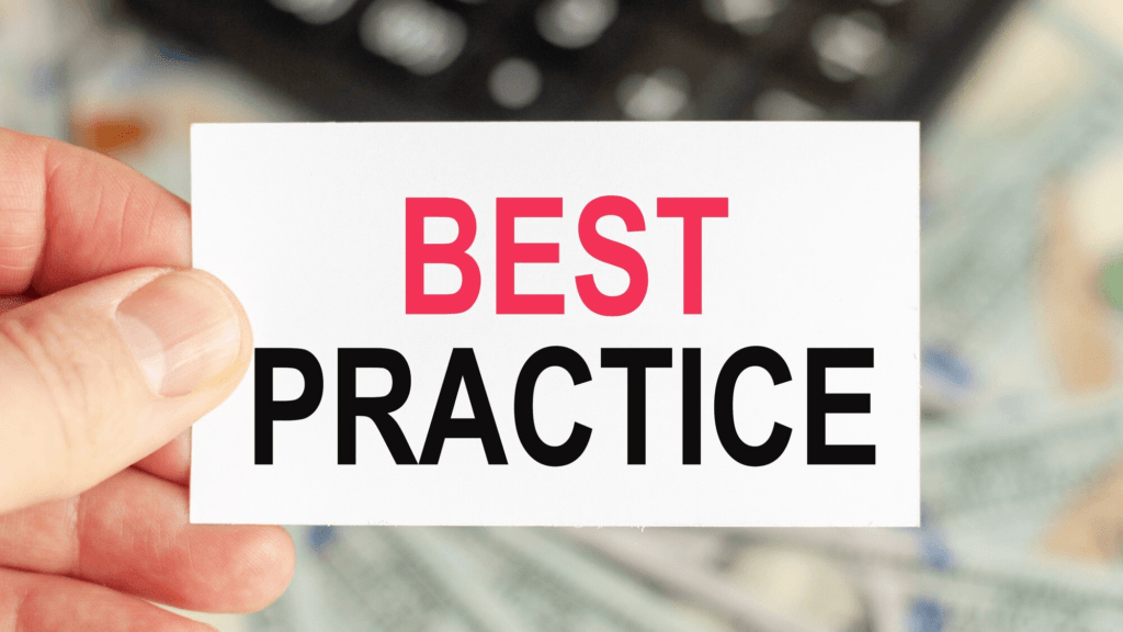 Best Practice